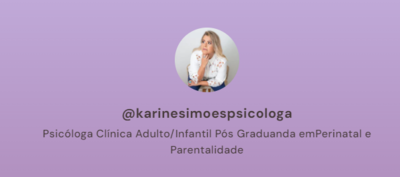 Karine Simões Psicóloga - psicoterapeuta